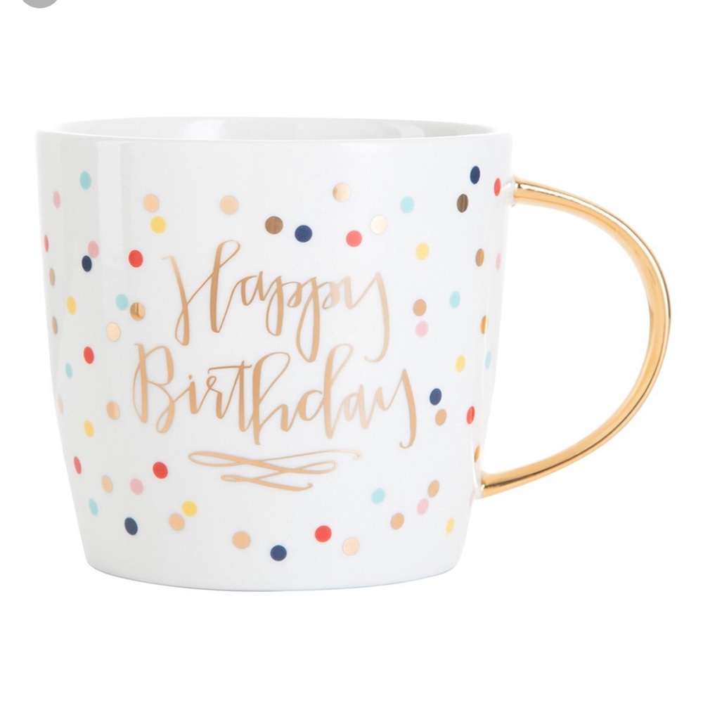 🎂 NWT! Impressions HAPPY BIRTHDAY mug